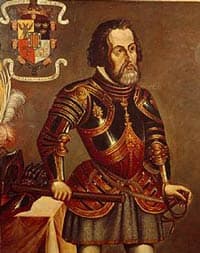 Hernán Cortés portrait